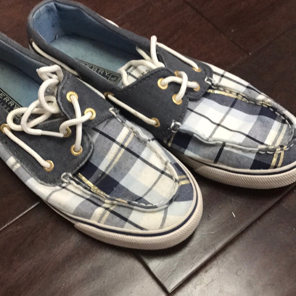 Plaid Sperry Top Siders